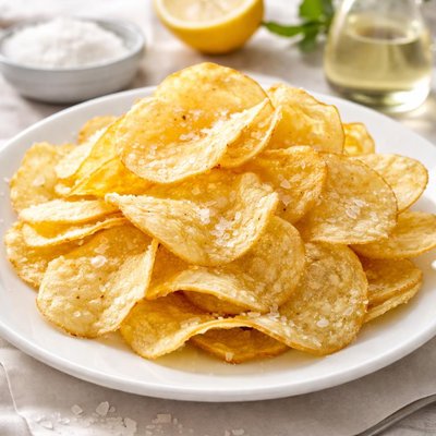 Salt and vinegar crisps
