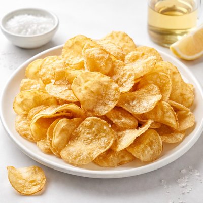 Salt and vinegar kettle chips