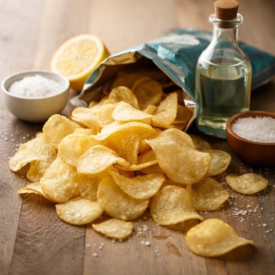 Salt and vinegar lays