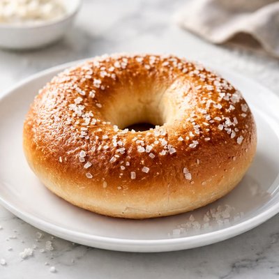 Salt bagel