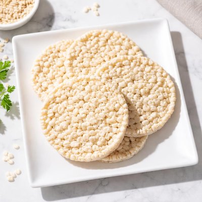 Salt free rice cake