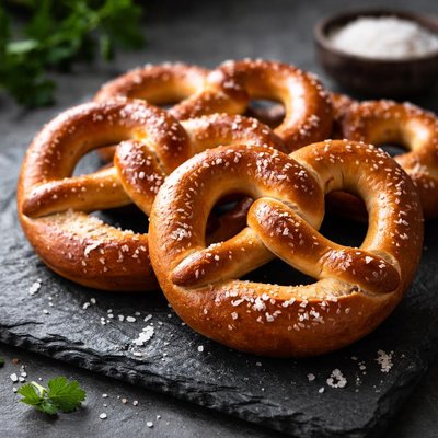 Salt pretzels