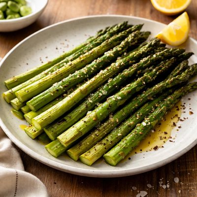 Salted asparagus