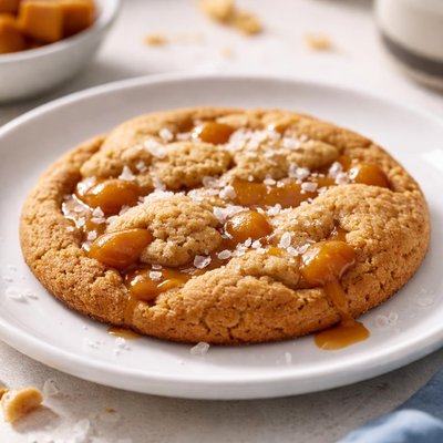 Salted caramel cookie