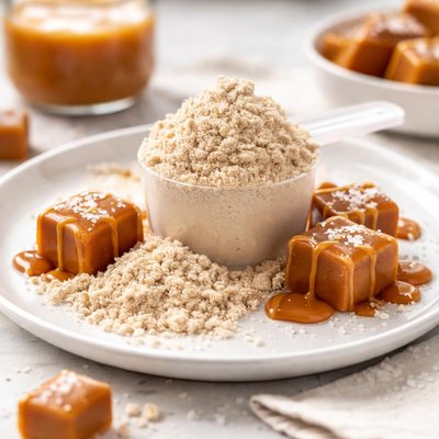Salted caramel protein powder