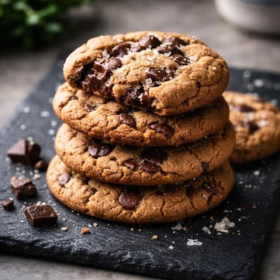 Salted chocolate chip cookie impact kitchen