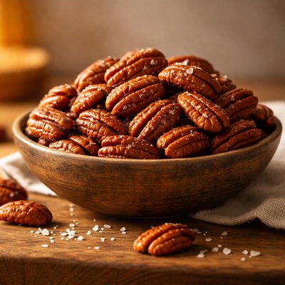 Salted pecans