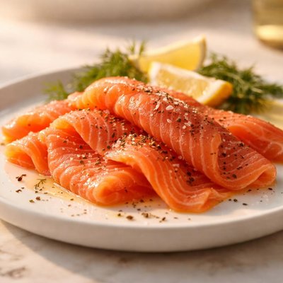 Salted pink salmon