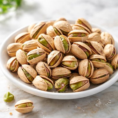 Salted pistachios