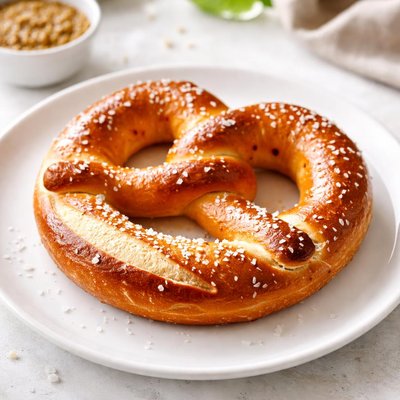 Salted pretzel