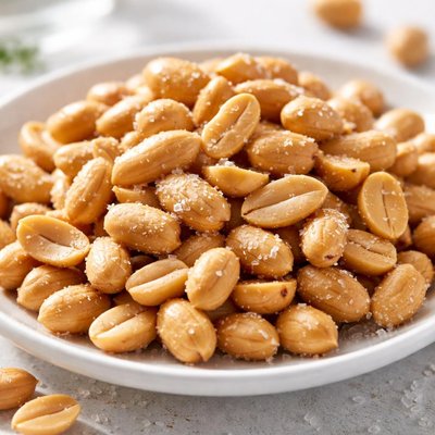 Salted roasted peanuts