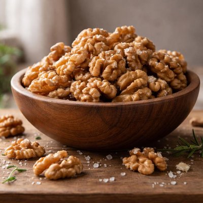 Salted walnuts
