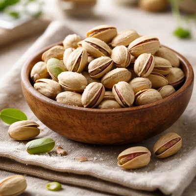Salty pistachios