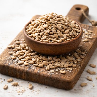 Salty sunflower seeds