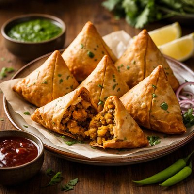 印度咖喱三角饺