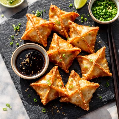 Samson foods cream cheese wontons