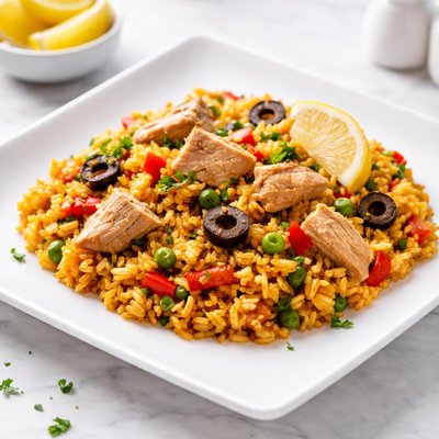 San marino tuna paella