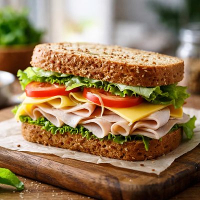 Sandwich turkey cheese