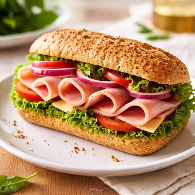 Sandwich with ham