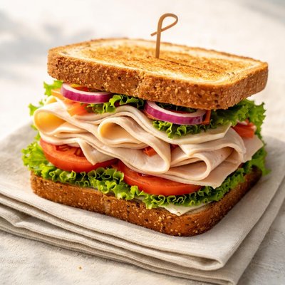 Sandwich with turkey