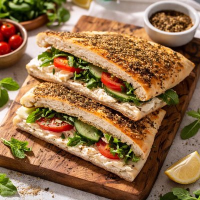 Sandwich zaatar