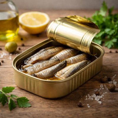 Sardine in olive oil
