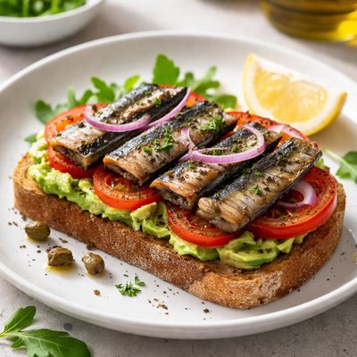 Sardine sandwich