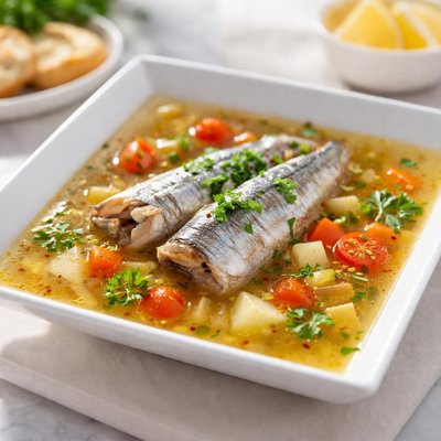 Sardine soup