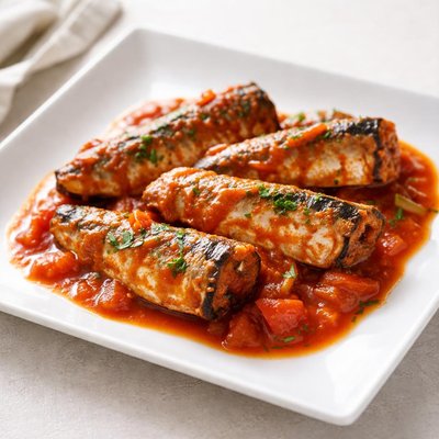 Sardina con salsa de tomate