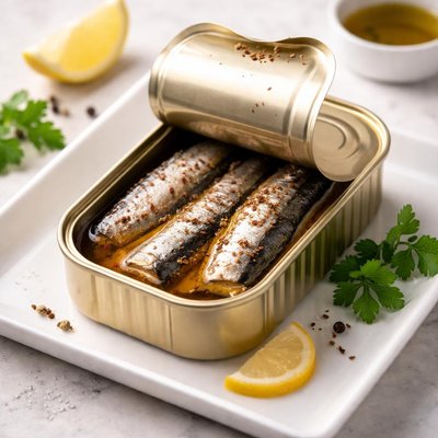 Sardines can
