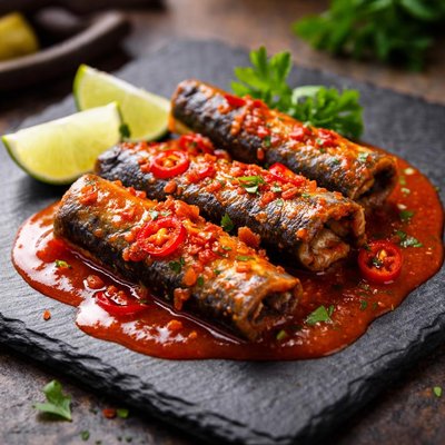 Sardines in hot sauce