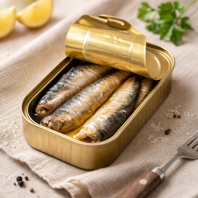 Sardines in sunflower oil