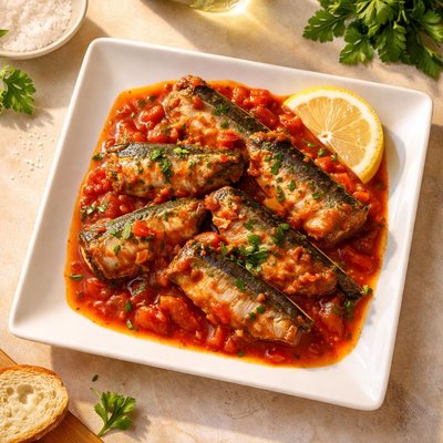 番茄沙丁鱼