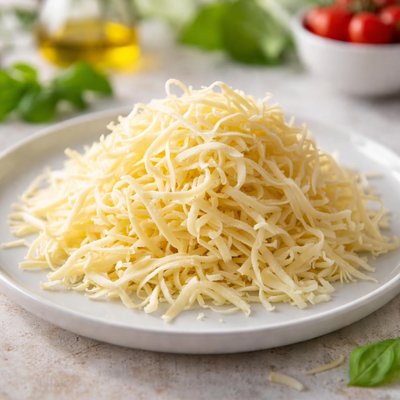 圣吉利切达奶酪和莫扎里拉奶酪碎片