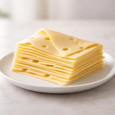 Sargento swiss cheese slice