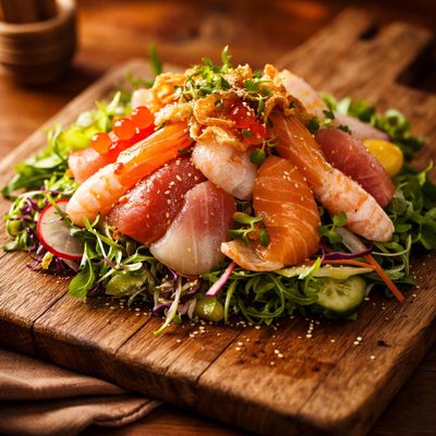 Sashimi salad ushio