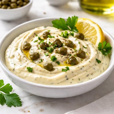Sauce mayonnaise capers