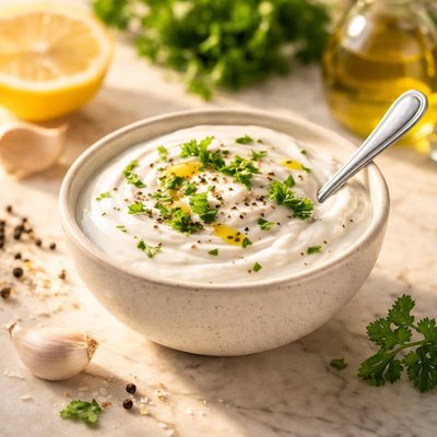 Sauce yaourt blanc