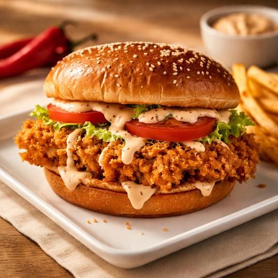 Panino saucy Chipotle Ranch KFC
