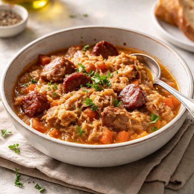Sauerkraut stew