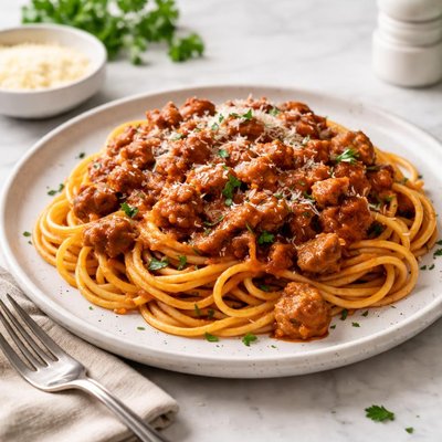 Sausage bolognese