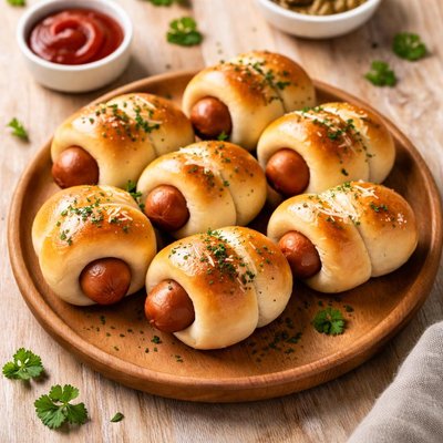 Sausage bread roll small