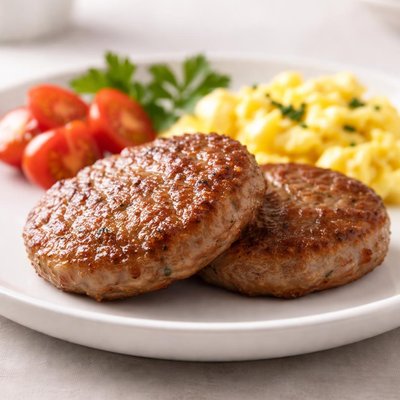 Sausage breakfast patti