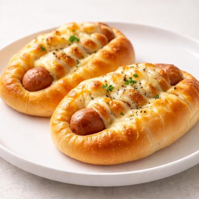 Sausage cheese bun
