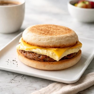 Sausage egg sandwich starbucks