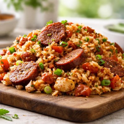 Sausage jambalaya