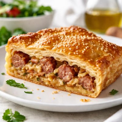 Sausage pie