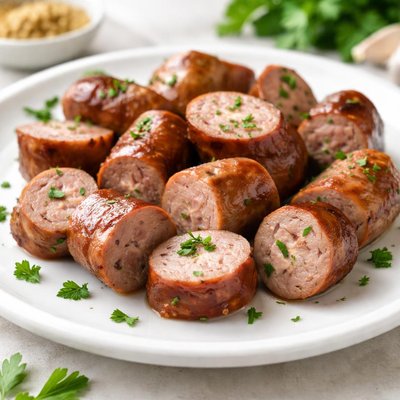Sausage pieces