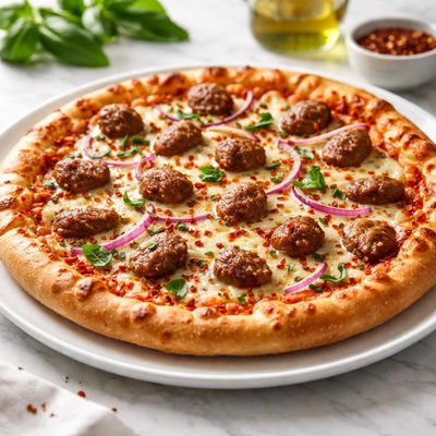 Sausage pizza