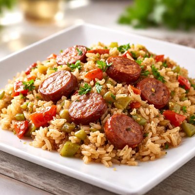 Sausage rice